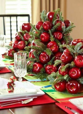 La tradición de las manzanas en Navidad
