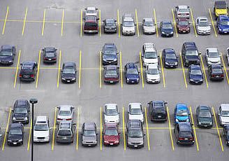Parking lot.