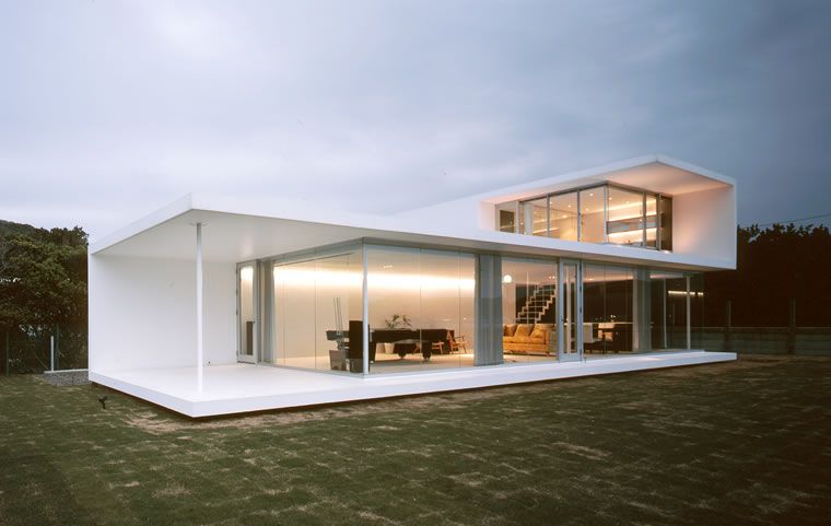 7 casas completamente minimalistas