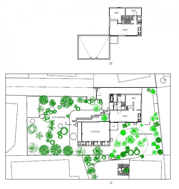 Casa Jardín plano