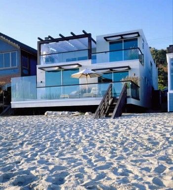 Decorar casa de playa moderna