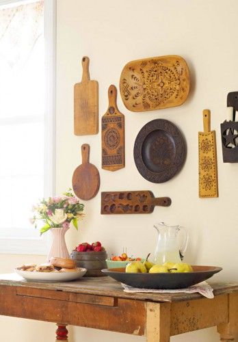 Cocinas decoradas con tablas de madera
