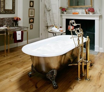 Decoración de baños con cañerías a la vista