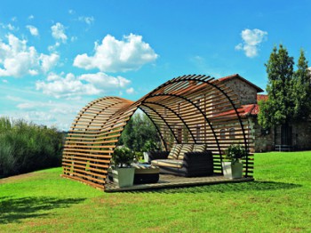Pergolas de diseño moderno
