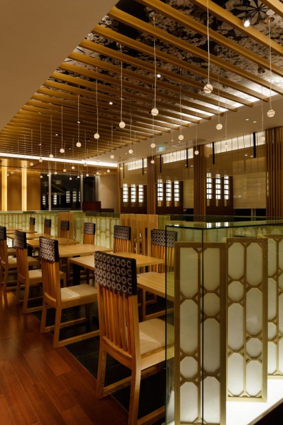 Moderno restaurante japonés en China int