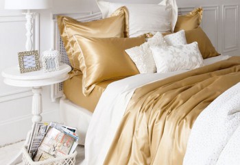 Decorar dormitorio dorado