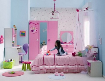 Ideas de decoración de habitaciones para niñas entre 2 y 5 años