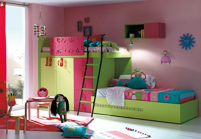 Muebles modulares para dormitorios infantiles 4