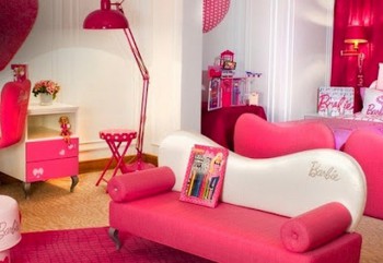 Una sala tematica Barbie para las niñas 2