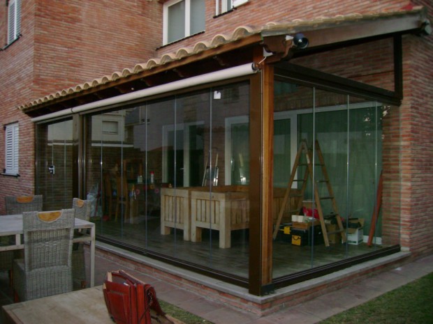 terrazas de cristal